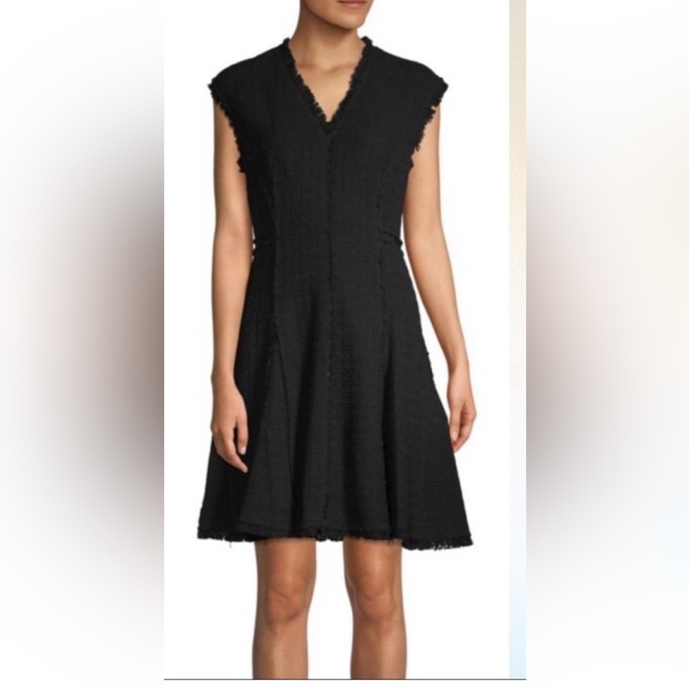 Rebecca Taylor Tweed Fit & Flare Dress
